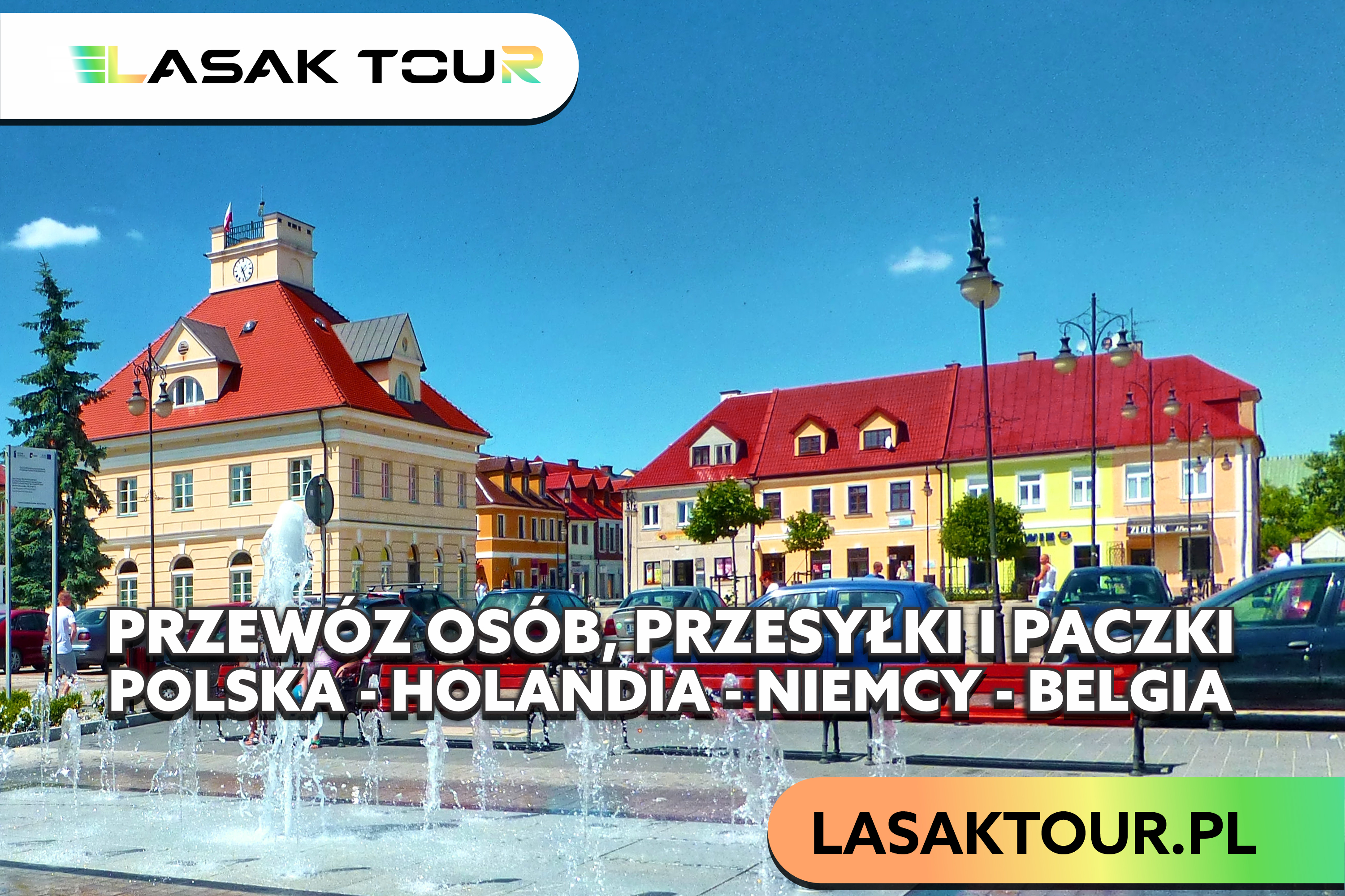 Przewóz busem z Łęczycy do Holandii, Niemiec i Belgii 