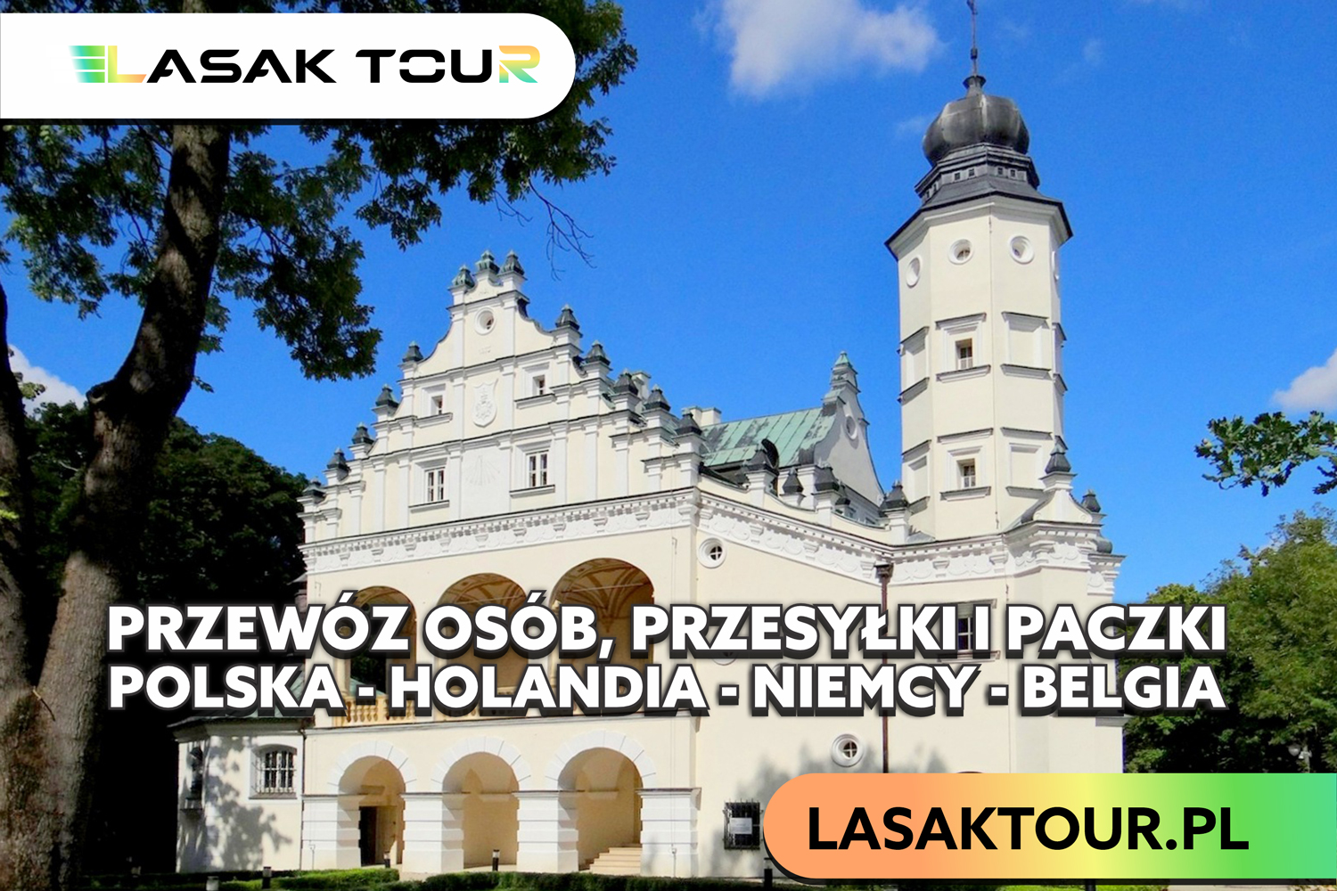 Przewóz busem z Poddębic do Holandii, Niemiec i Belgii 