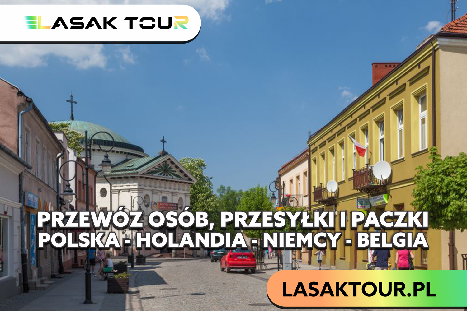 Przewóz busem ze Skierniewic do Holandii, Niemiec i Belgii 